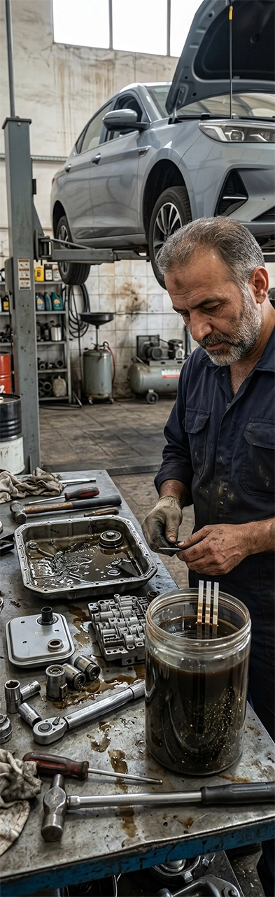 تعمیر گیر بکس ماشین های چینی در اصفهان عیب‌یابی تخصصی گیربکس