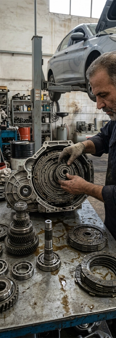 تعمیر گیر بکس ماشین های چینی در اصفهان عیب‌یابی تخصصی گیربکس
